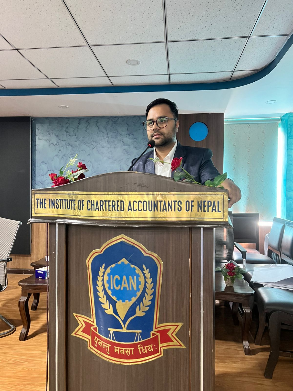 Portrait of Rabin Bhusal, Founder &  Proprietor